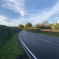 New road surface on Tandridge Lane. 