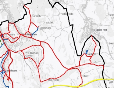 Warlingham Gritting Routes