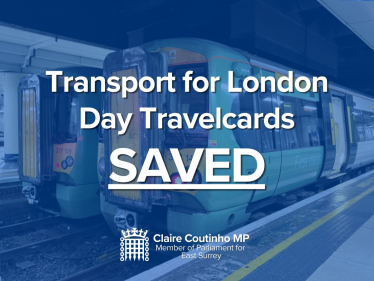 Day Travelcard Saved